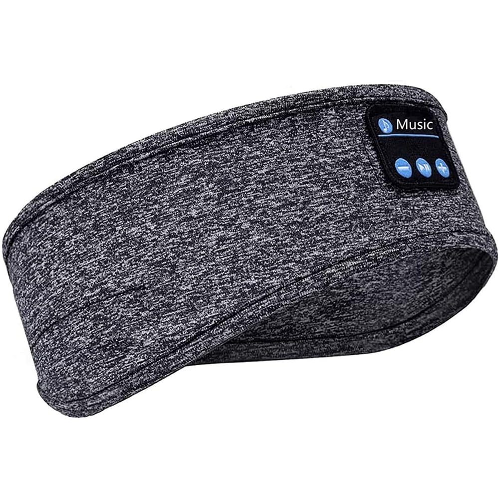 Bluetooth Sleep Headband – Wireless Headphones, Built-In Speakers, Comfortable Fabric, 10-Hour Battery Life