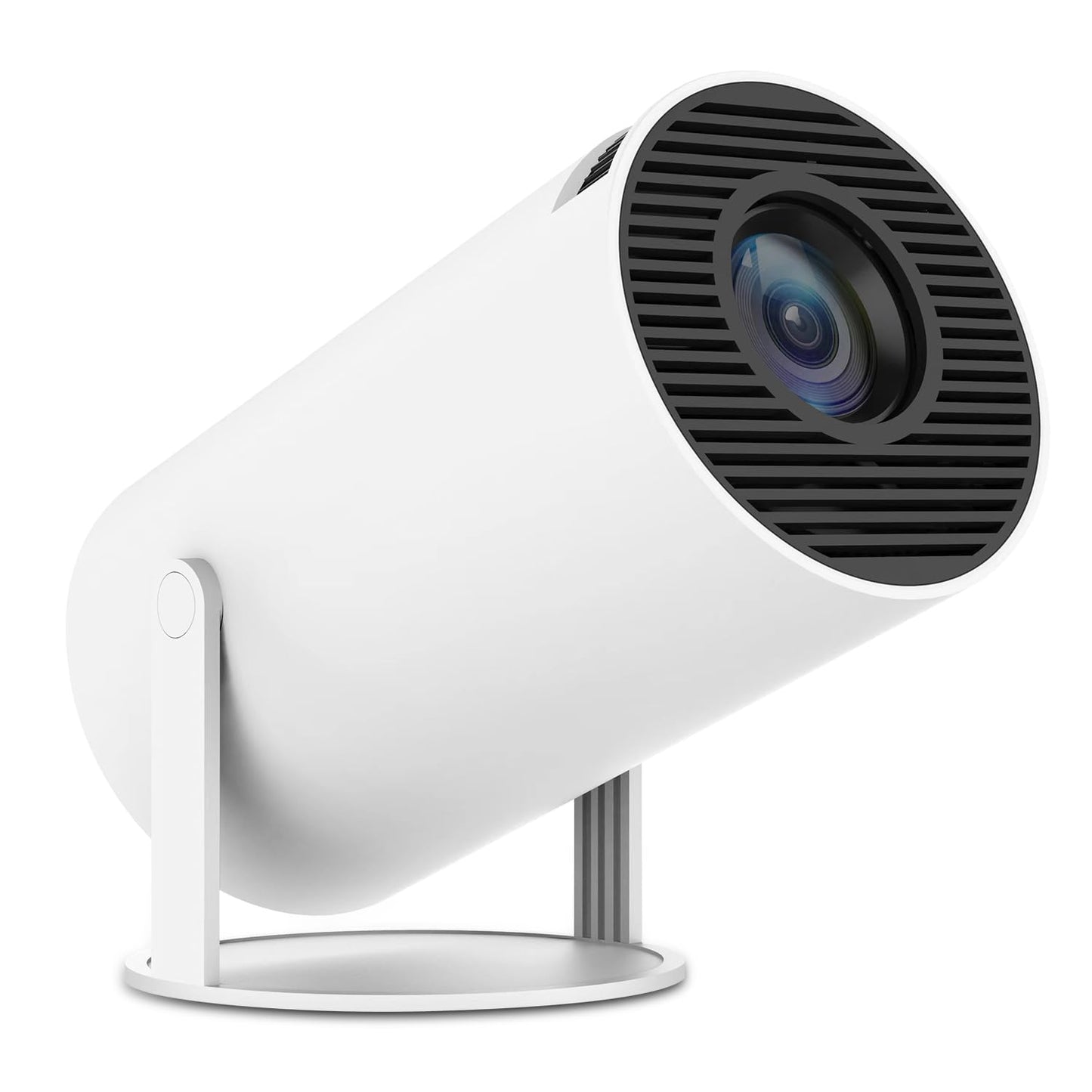 Salange P300 Mini Portable Projector - 4K 8K Video Decoding, 720P HD, Android 11, Wi-Fi, BT 5.1
